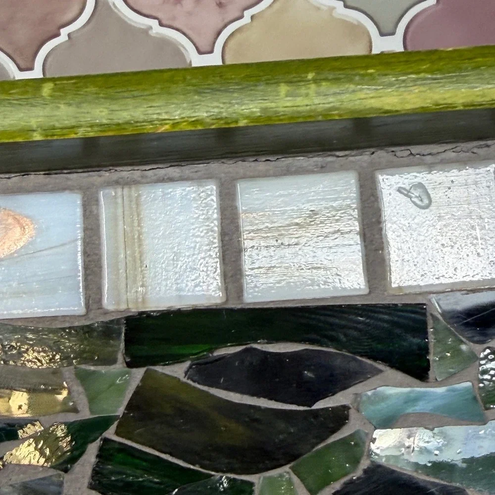 Debby Locke‎ Handcrafted Pisquette Mosaic Horse Tray